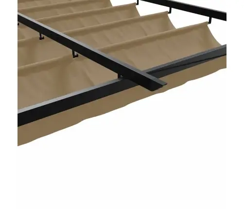 Paviljon Pruunikashall 400 X 300 X 200 Cm Polüester