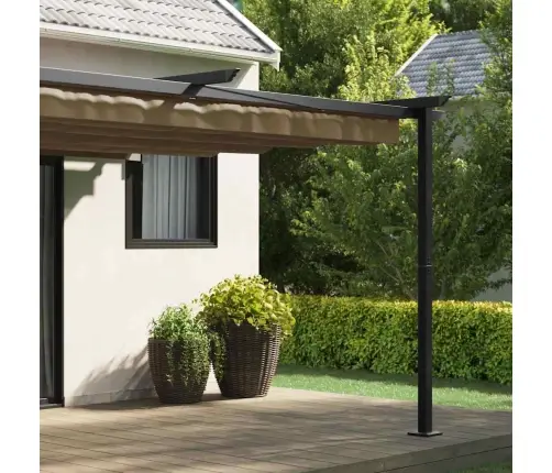 Paviljon Pruunikashall 400 X 300 X 200 Cm Polüester