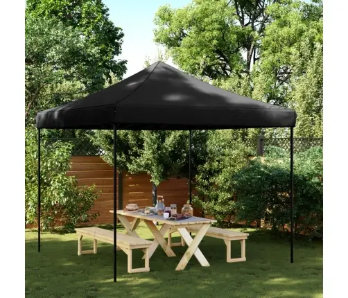 Saliekama Svinību Telts, Melna, 292X292X315 Cm Vidaxl