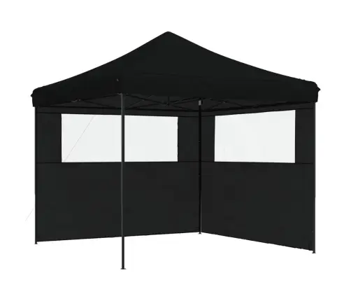 Saliekama Svinību Nojume, 2 Sānu Sienas, Melna Vidaxl