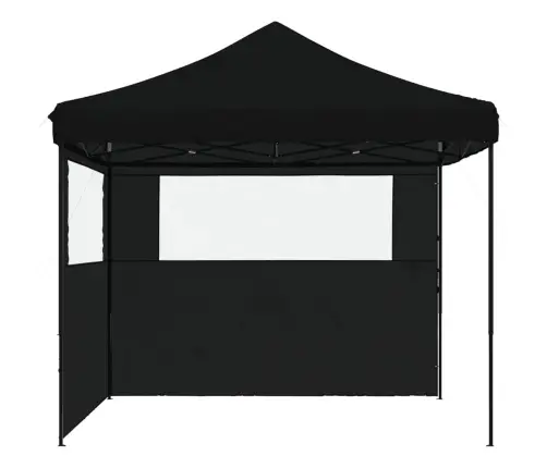 Saliekama Svinību Nojume, 2 Sānu Sienas, Melna Vidaxl