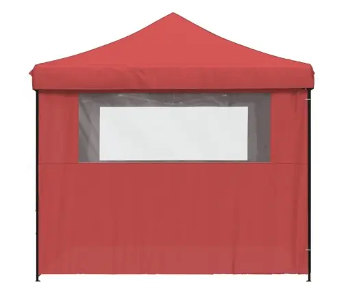 Saliekama Svinību Nojume, 4 Sānu Sienas, Vīnsarkana Vidaxl