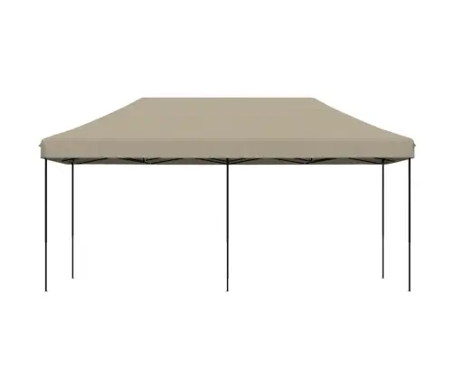 Saliekama Svinību Telts, Pelēkbrūna, 580X292X315 Cm Vidaxl