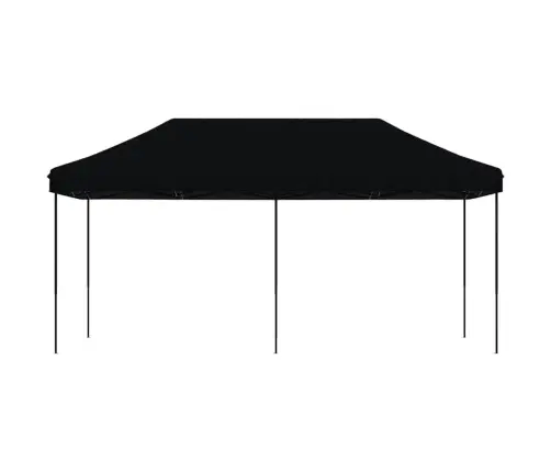Išskleidžiama Proginė Palapinė, Juodos Spalvos, 580X292X315Cm