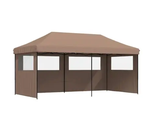 Kokkupandav Pop-Up Peotelk 3 Külgseinaga, Punane