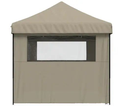 Saliekama Svinību Nojume, 4 Sānu Sienas, Pelēkbrūna Vidaxl