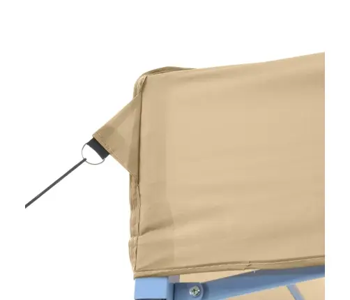 Kokkupandav Pop-Up Peotelk, Beež, 580X292X315 Cm