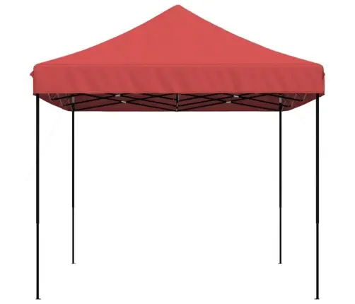 Saliekama Svinību Telts, Vīnsarkana, 440X292X315 Cm Vidaxl