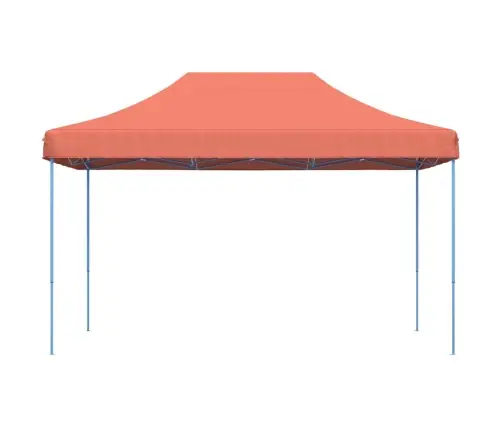 Saliekama Svinību Telts, Sarkanbrūna, 440X292X315 Cm Vidaxl