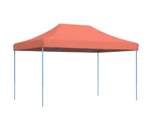 Saliekama Svinību Telts, Sarkanbrūna, 440X292X315 Cm Vidaxl