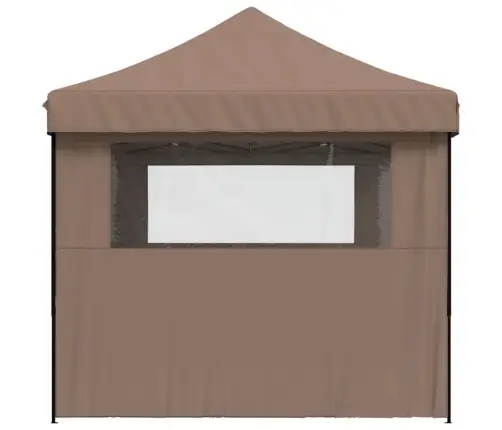 Saliekama Svinību Nojume, 3 Sānu Sienas, Brūna Vidaxl