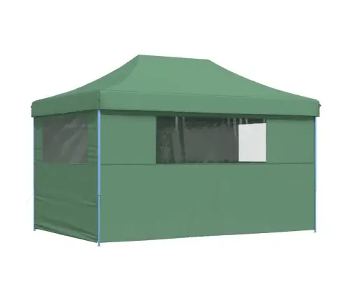 Saliekama Svinību Nojume, 4 Sānu Sienas, Zaļa Vidaxl