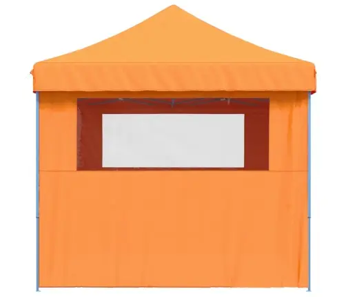 Saliekama Svinību Nojume, 4 Sānu Sienas, Oranža Vidaxl