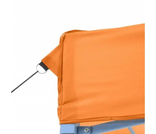 Saliekama Svinību Nojume, 4 Sānu Sienas, Oranža Vidaxl