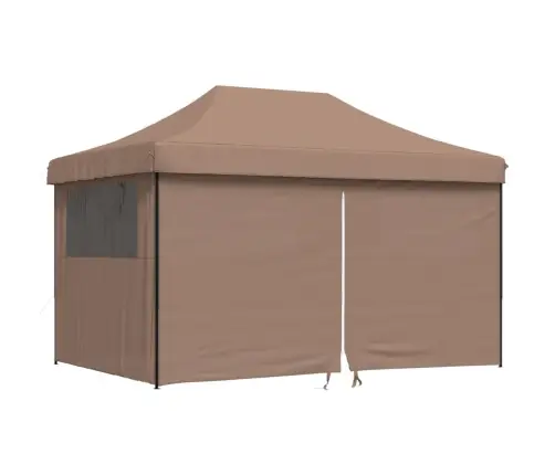 Saliekama Svinību Nojume, 4 Sānu Sienas, Brūna Vidaxl