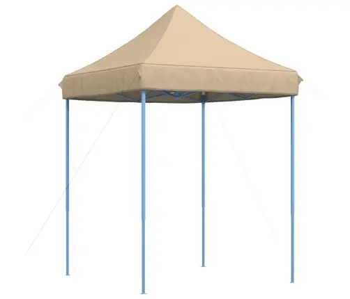 Išskleidžiama Proginė Palapinė, Smėlio Spalvos, 200X200X306Cm