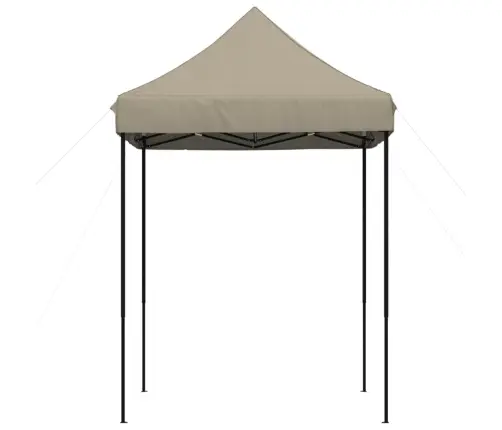 Saliekama Svinību Telts, Pelēkbrūna, 200X200X306 Cm Vidaxl