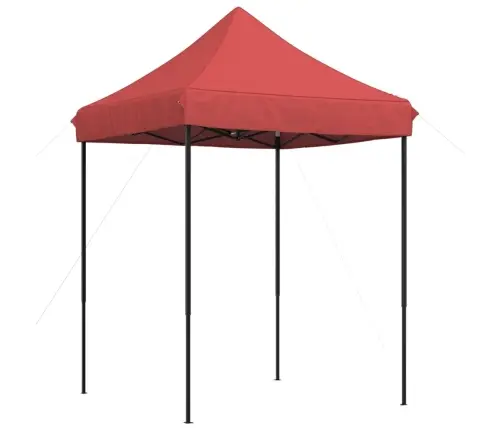 Saliekama Svinību Telts, Vīnsarkana, 200X200X306 Cm Vidaxl