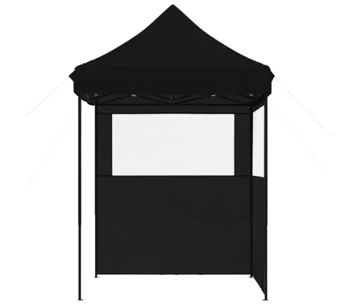 Saliekama Svinību Nojume, 2 Sānu Sienas, Melna Vidaxl