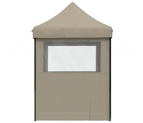 Saliekama Svinību Nojume, 4 Sānu Sienas, Pelēkbrūna Vidaxl