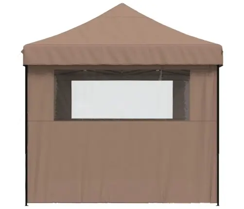 Saliekama Svinību Nojume, 3 Sānu Sienas, Brūna Vidaxl