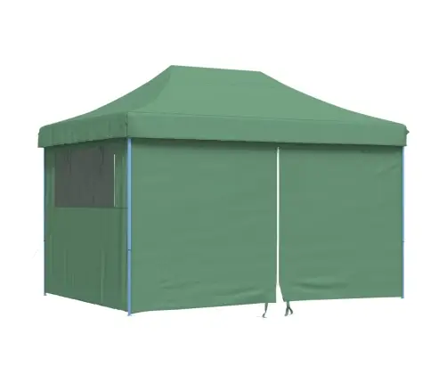 Kokkupandav Pop-Up Peotelk 4 Külgseinaga, Roheline