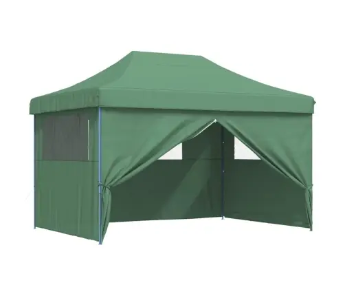Kokkupandav Pop-Up Peotelk 4 Külgseinaga, Roheline