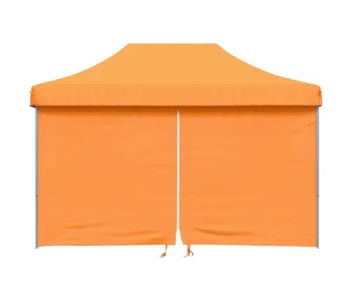 Saliekama Svinību Nojume, 4 Sānu Sienas, Oranža Vidaxl