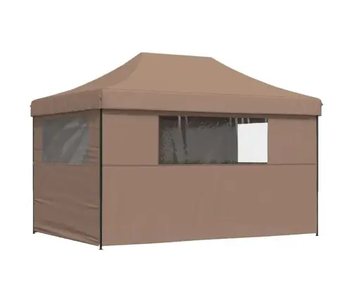 Saliekama Svinību Nojume, 4 Sānu Sienas, Brūna Vidaxl