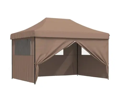 Saliekama Svinību Nojume, 4 Sānu Sienas, Brūna Vidaxl