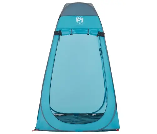 Pārģērbšanās Telts, Zila, Ūdensizturīga Vidaxl