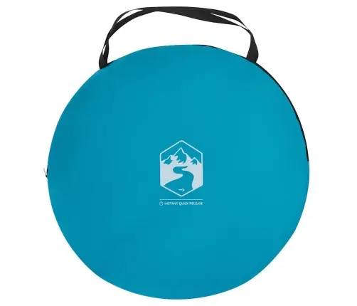 Pārģērbšanās Telts, Zila, Ūdensizturīga Vidaxl