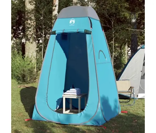 Pārģērbšanās Telts, Zila, Ūdensizturīga Vidaxl