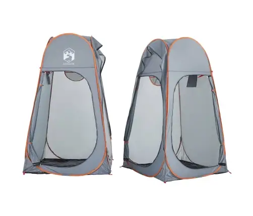 Pārģērbšanās Telts, Pelēka, Oranža, Ūdensnecaurlaidīga Vidaxl