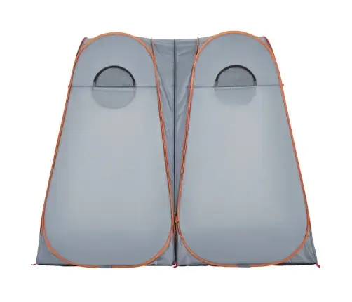 Pārģērbšanās Telts, Pelēka, Oranža, Ūdensnecaurlaidīga Vidaxl