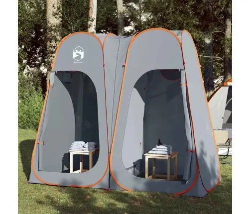 Pārģērbšanās Telts, Pelēka, Oranža, Ūdensnecaurlaidīga Vidaxl