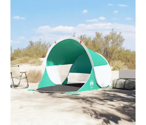 Pludmales Telts, Jūras Zaļa, Ūdensizturīga Vidaxl
