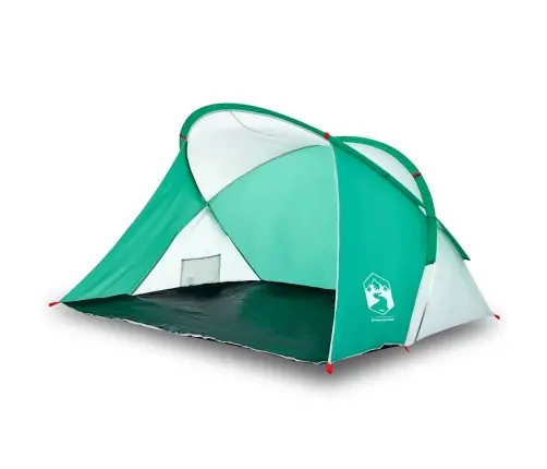 Pludmales Telts 2 Personām, Jūras Zaļa, Ūdensizturīga Vidaxl