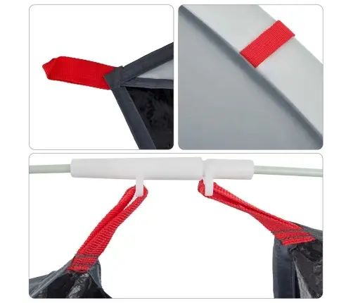 Pop-Up Rannatelk 2 Inimesele, Hall, Veekindel