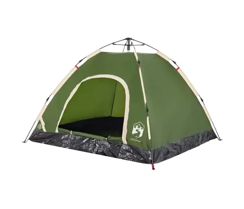 Kempinga Telts 3 Personām, Zaļa Vidaxl