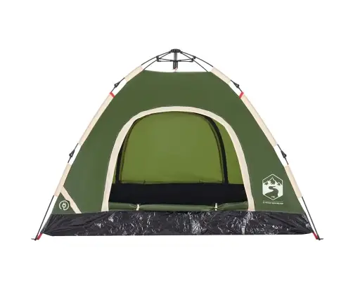 Kempinga Telts 3 Personām, Zaļa Vidaxl