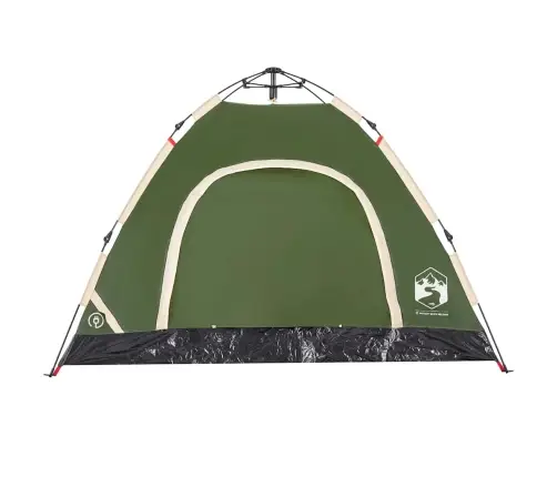 Kempinga Telts 3 Personām, Zaļa Vidaxl