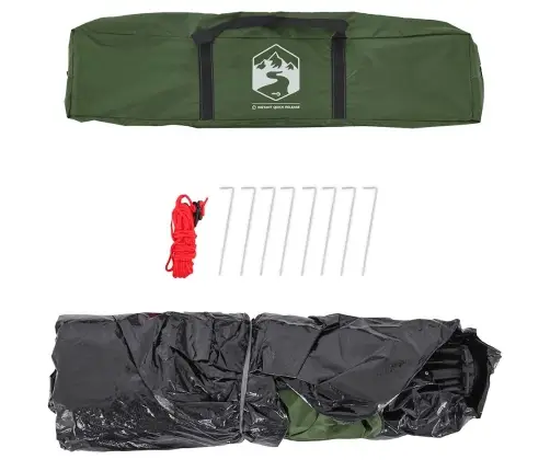 Kempinga Telts 3 Personām, Zaļa Vidaxl