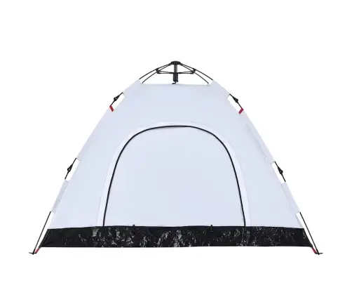 Stovyklavimo Palapinė, Balta, Trivietė, Tamsinantis Audinys