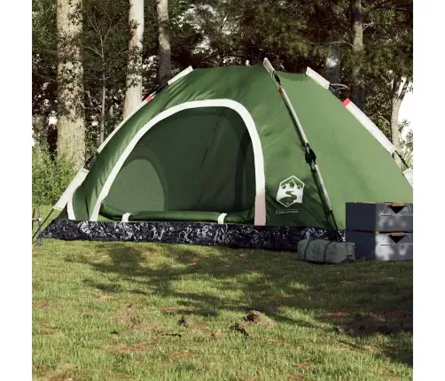 Stovyklavimo Palapinė, Žalia, Penkiavietė, Greito Atleidimo