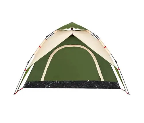 Matkatelk 3 Inimesele, Kuppel, Roheline, Kiirvabastus