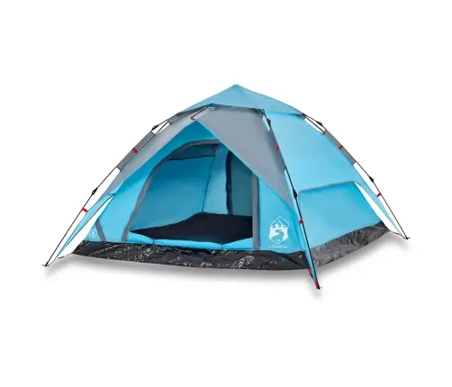 Matkatelk 4 Inimesele, Kuppel, Sinine, Kiirvabastus