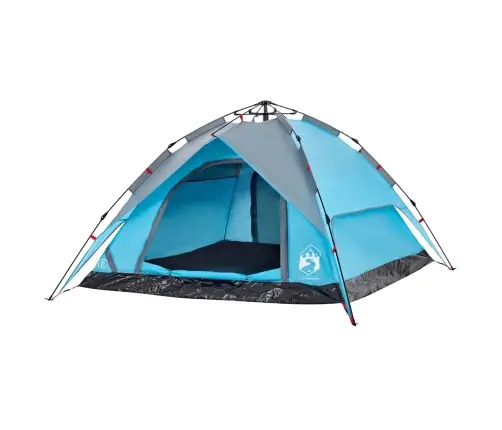 Matkatelk 4 Inimesele, Kuppel, Sinine, Kiirvabastus