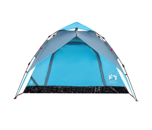 Matkatelk 4 Inimesele, Kuppel, Sinine, Kiirvabastus