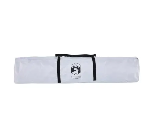 Kempinga Telts 5 Personām, Balta, Aptumšojošs Audums Vidaxl